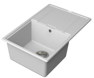 Мойка кухонная Point Лаура PN3005W 78 см белый